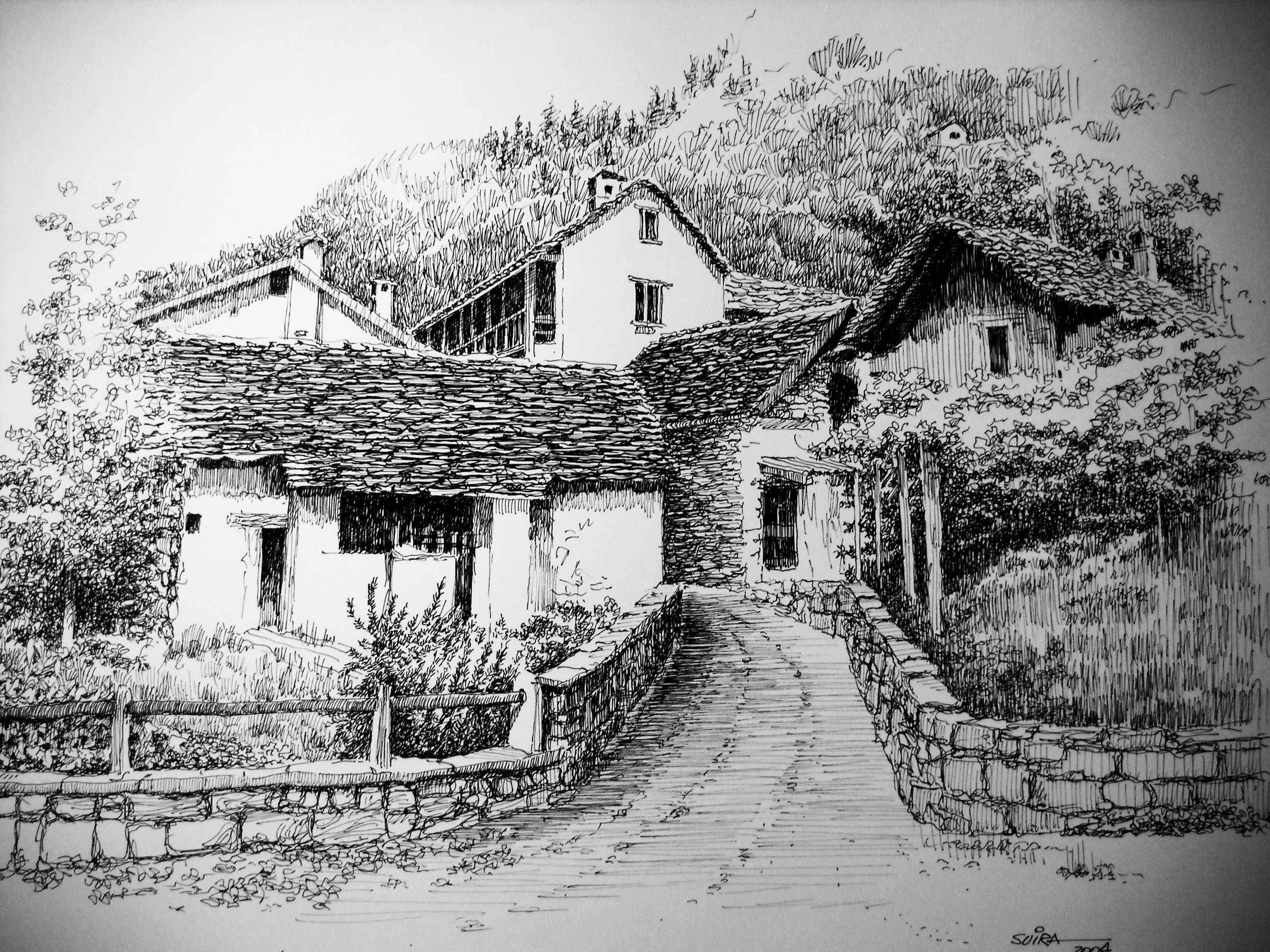 119. 2004. china. someo v.maggia. 48x30
